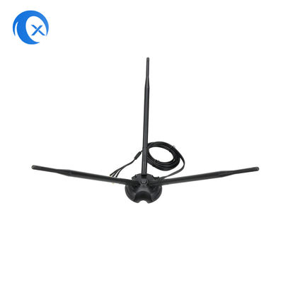 الهوائي المغناطيسي مع رابط RP-SMA الذكر