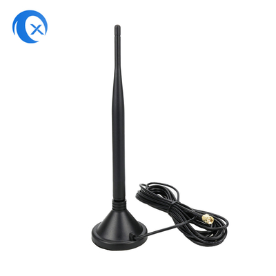 2.4G 5 DBi WiFi Extender الهوائي المغناطيسي مع وصلة الذكور SMA للاتصال اللاسلكي للإشارة