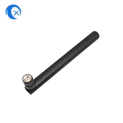 2.4G 868 MHz 2dBi Single External Swivel Rubber Ducky WiFi Antenna RP SMA Male Connector للكاميرا الأمنية ولورا