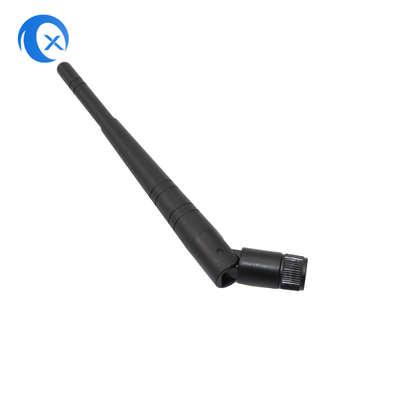الهوائي المتنقل لـ Rubber Duck يعمل من 2.4 GHz إلى 2.5 GHz الهوائي مع رابط ذكر SMA RP ذو مكاسب 3 dBi اسمي