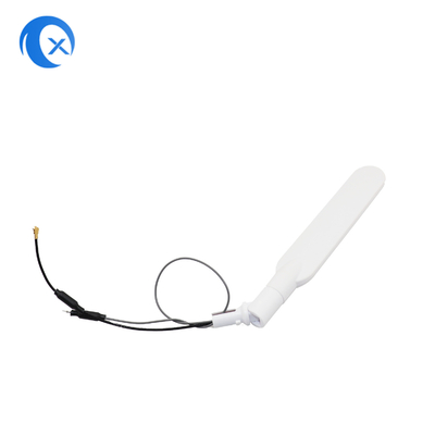 2.4/5.8g فائدة عالية 3dBi النطاق المزدوج الواسع الاتجاه WiFi الهوائي المتحرك مع الأسلاك الطائرة للطرّارات
