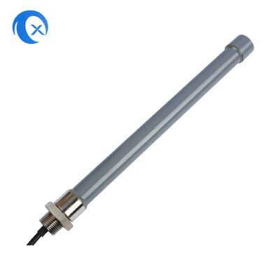 هوائي تلفزيون أومني من الألياف الزجاجية 4G 698-2700 ميجاهرتز مع كابل 3 متر، رمادي