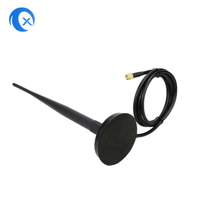SMA Male Connector 4G LTE Magnetic Mount Antenna مع كابل LMR195