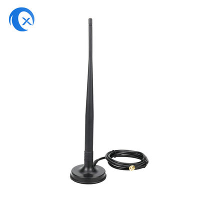 SMA Male Connector 4G LTE Magnetic Mount Antenna مع كابل LMR195