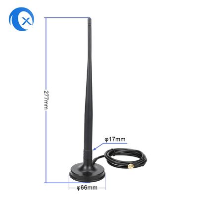 SMA Male Connector 4G LTE Magnetic Mount Antenna مع كابل LMR195