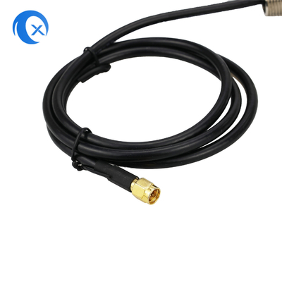 4G Omni Fiberglass Antenna 5dBi، 800/1800 / 2600MHz Multiband، خارجي، كابل 3m، رمادي