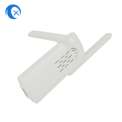 قطع بلاستيكية مخصصة ODM / OEM ABS الأبيض USB محول WIFI