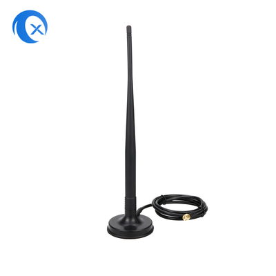 806-960MHz / 1710-2690MHz 4G LTE الهوائي المغناطيسي المرفق مع LMR195 كابل SMA